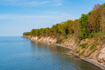 The Coast line of Lake Erie in Erie County