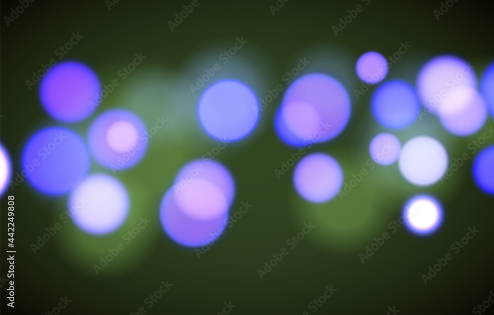 Poster bokeh background effect circle focus. abstract vector blur bokeh light yellow soft flare