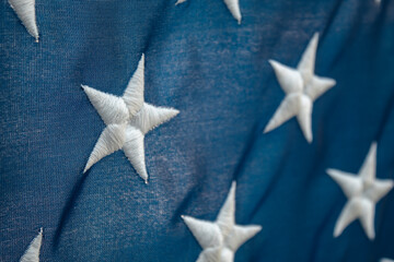 Star On The American Flag