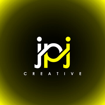 JPJ Letter Initial Logo Design Template Vector Illustration
