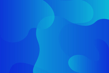 Blue Wavy Gradient Background