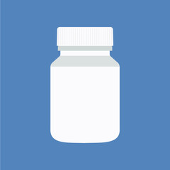 medical tool kit in flat vector