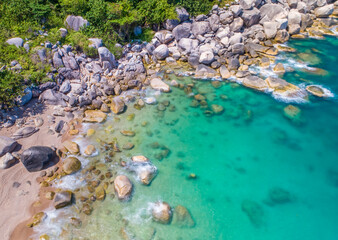 Coastline of Thailand, Drone Aerial UAV