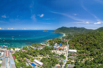 Koh Tao Beach, Thailand, South East Asia, Drone Aerial UAV