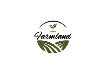 agriculture logo in white background