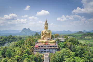 Big Buddha in Sawi, Chumphon, Thailand