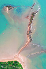 Natural Patterns of the Sand in Chumphon, Thailand