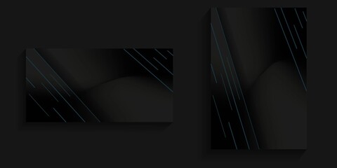 Obraz premium Abstract background with dotted lines on bottom left and top right for banners, social media backgrounds, card backgrounds, covers