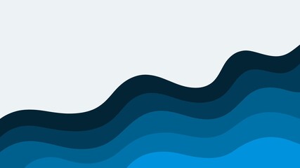 Wave curve abstract presentation background.