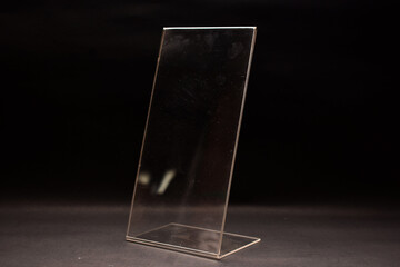 brochure stand from acrylic