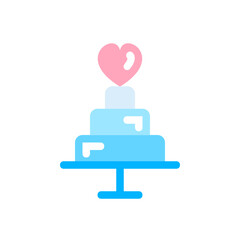 Valentines Day flat icon