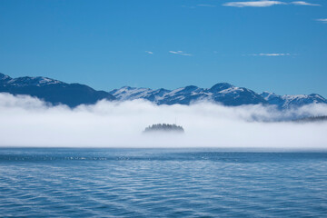 Suedla Island Emerging From Fog