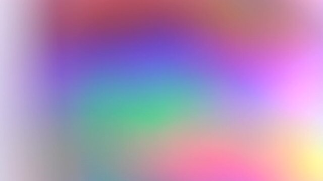 Blurred Rainbow Gradient. Spectral iridescent blur neon purple blue pink rays, light leaks, reflections, glare, bright colors. Visual Psychedelic abstract background