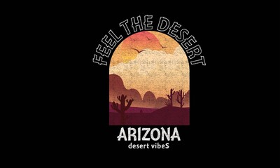 Joshua desert artwork for t-shirts prints for Apparel, sticker ,posters and others-2