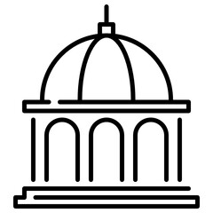 Capitol building icon