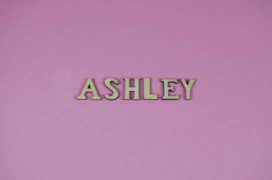text "ashley". female name ashley