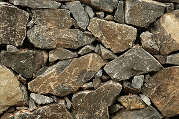 Stone wall, Texture of a stone wall. Stone wall texture background, rock wall.