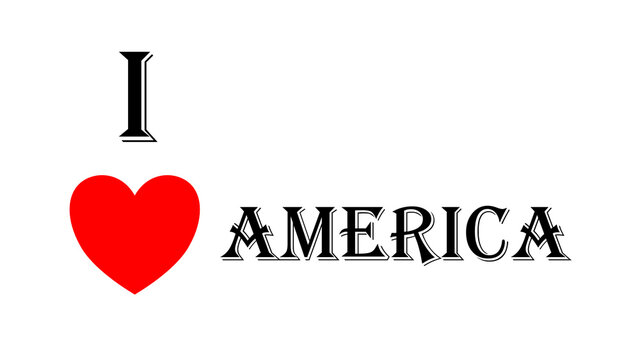 I Love America Attitude Passion