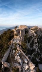 Fototapeta na wymiar View of Buffavento Castle. Kyrenia District, Cyprus