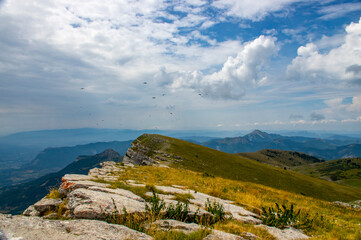 Crête de montagne