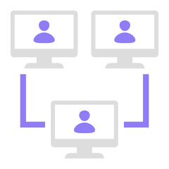 Video Conference is a pack of simple editable icons thematics of Video Conference. Combine different elements to create eye-catching compositions that help you tell a better story for your lan