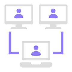 Video Conference is a pack of simple editable icons thematics of Video Conference. Combine different elements to create eye-catching compositions that help you tell a better story for your lan