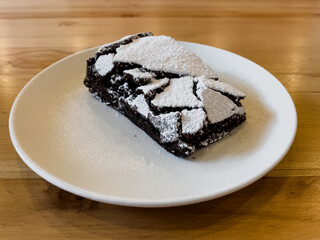 Chocolate Brownie Closeup