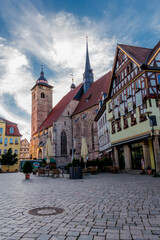 Sommerabendspaziergang durch die schöne Stadt Schmalkalden