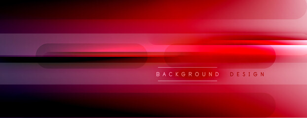 Abstract background - lines composition created with lights and shadows. Technology or business digital template. Trendy simple fluid color gradient abstract background with dynamic