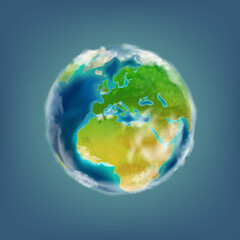 Planet Earth, 3d