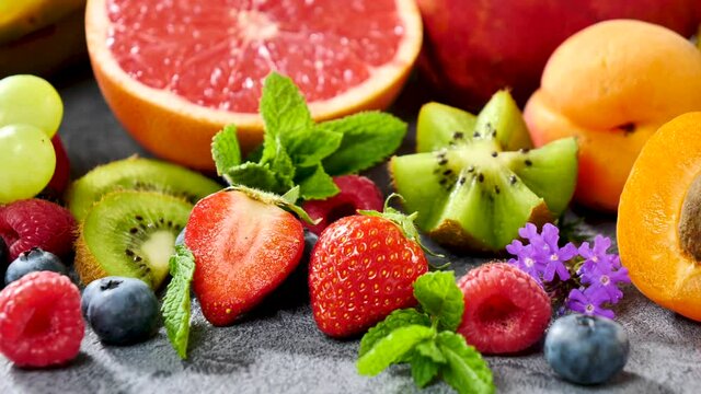 fruits composition