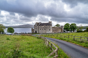 Obraz premium Parke's Castle in County Leitrim was once the home of English planter Robert Parke