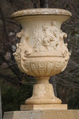 Jarr&oacute;n gigante en un parque de Madrid, Espa&ntilde;a