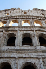 Obraz premium Rome (Italy). Exterior of the Colosseum in Rome