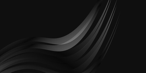 Abstract black background vector