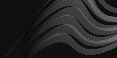 Abstract black background vector