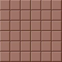 Abstract background seamless pattern. Tiles background. Brown tile's vector texture. Chocolate background.