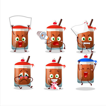 Mascot design style of root beer with ice cream character as an attractive supporter