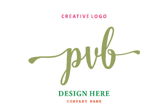 PVB lettering logo is simple, easy to understand and authoritative