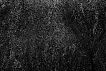 Black abstract background or texture, black rough background