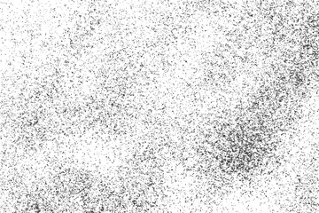 Black glitter dust, gunpowder isolated on white background and texture, top view