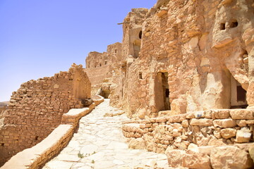Chenini mountain fortress Tunisia Berbers