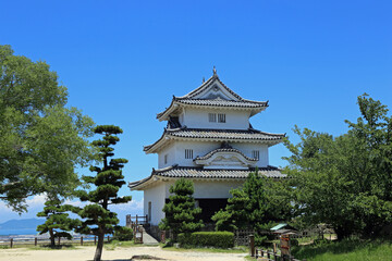 初夏の丸亀城
