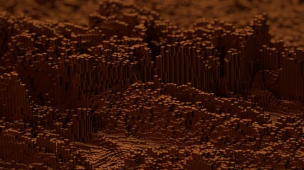 abstract landscape computer generated illustration
