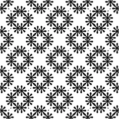 Foto op Plexiglas Seamless vector pattern in geometric ornamental style.  © t2k4