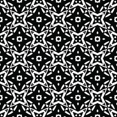 Seamless vector pattern in geometric ornamental style. 