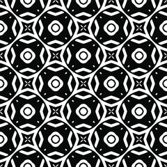 Seamless vector pattern in geometric ornamental style. 