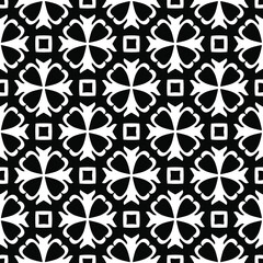 Seamless vector pattern in geometric ornamental style. 