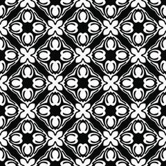 Seamless vector pattern in geometric ornamental style. 