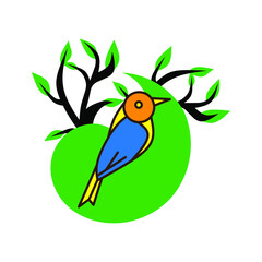 bird logo icon